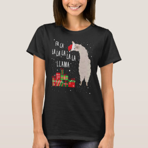 T-shirt Fa La La Lama Lama Noël Femmes Hommes Enfants 1