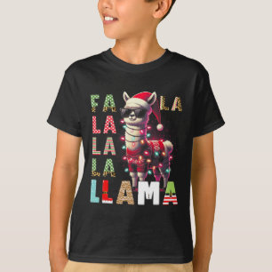 T-shirt Fa La Llama Funny Llama Amoureux des animaux de No