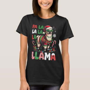 T-shirt Fa La Llama Funny Llama Amoureux des animaux de No