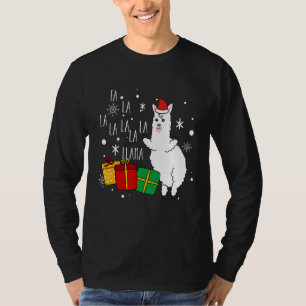 T-shirt Fa La Llama X Mas Boxes Flocon de neige Noël