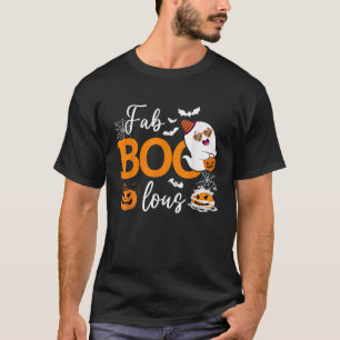T-shirt Fab Boo Lous Cute Ghost Halloween