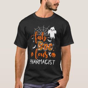 T-shirt Fab Boo Lous Pharmacien Boo Ghost Halloween Spowee