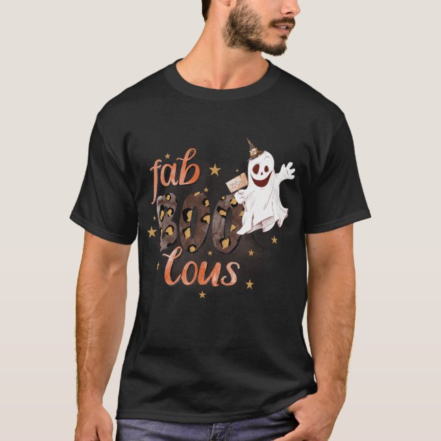 T-shirt FabBOOlous Halloween Ghost Funny (Devant)