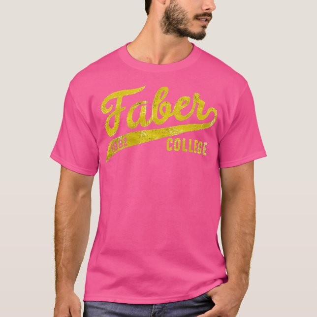 T-shirt Faber College (Devant)