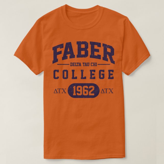 T-shirt Faber College 1962 (Design devant)