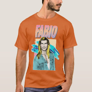 T-shirt Fabio esthétique 90s Style Design