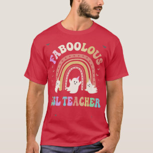 T-shirt FaBOOlous ESL TEACHER Costume This Is My Spooky