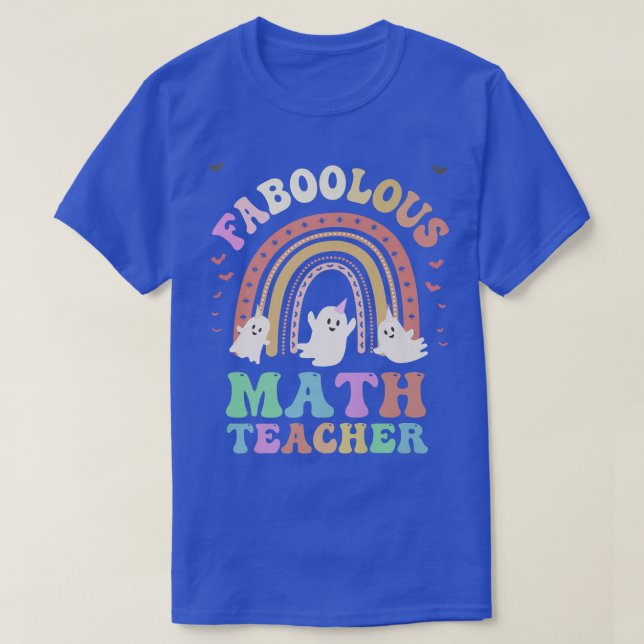 T-shirt FaBOOlous MATH enseigne costume Ceci Est Mon Éffra (Design devant)