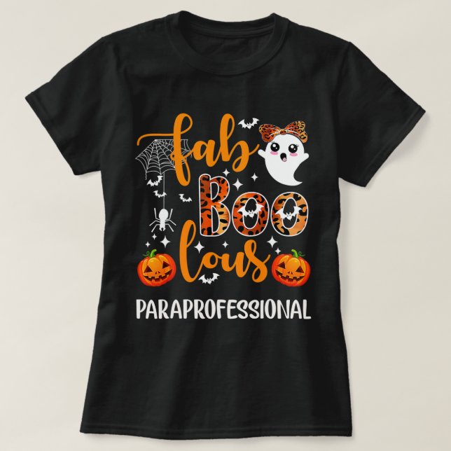T-shirt Faboolous Paraprofessionnel Fun Para Squad Happy H (Design devant)