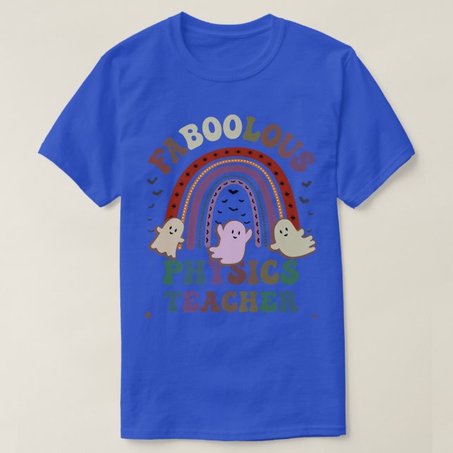 T-shirt FaBOOlous PHYSICS TEACHER Costume This Is My Spook (Design devant)