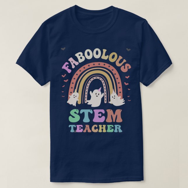 T-shirt FaBOOlous STEM TEACHER Costume C'Est Mon P Éffraya (Design devant)