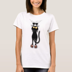 T-shirt Fabric de Cat funny