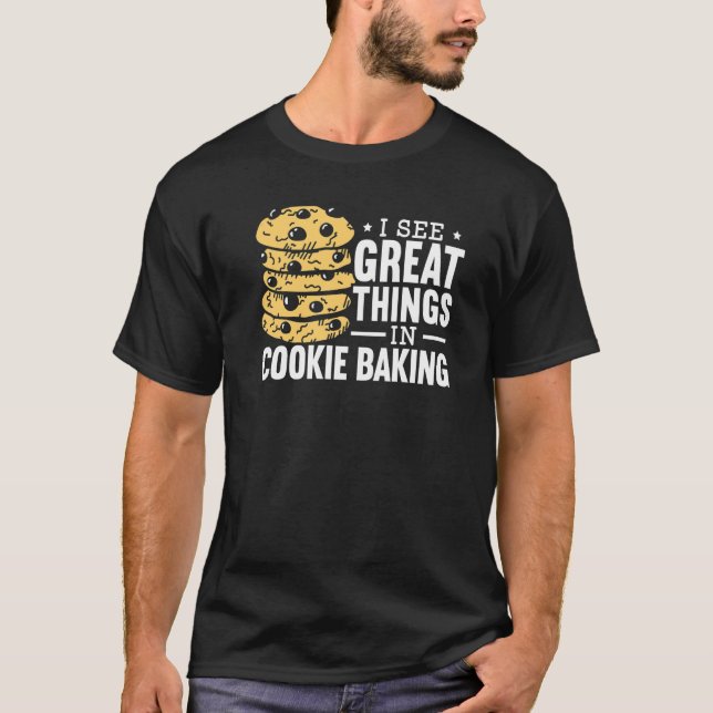 T-shirt Fabricant de biscuits cuits au four   (Devant)