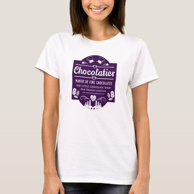 T-shirt Fabricant de chocolatier (Devant)