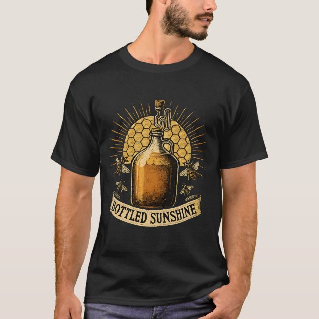 T-shirt Fabricant de Hydromel Maison Miel (Devant)