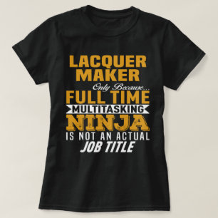 T-shirt Fabricant de laques