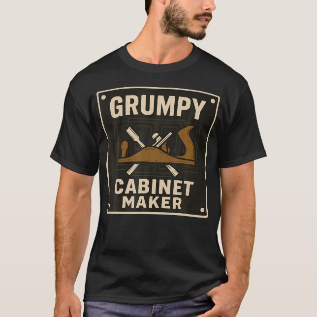 T-shirt Fabricant de meubles grincheux (Devant)