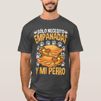 T-shirt Fabricant d'empanada amateur de chien nourriture l