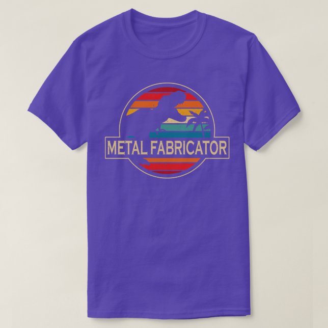 T-shirt Fabricant métallique Dinosaur 2 (Design devant)