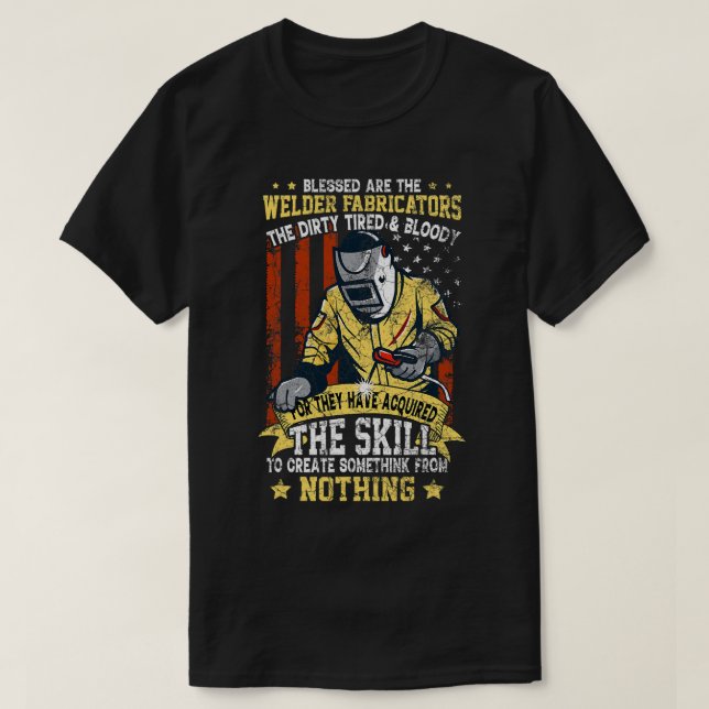 T-shirt Fabricants de soudure Machine de soudage MIG (Design devant)