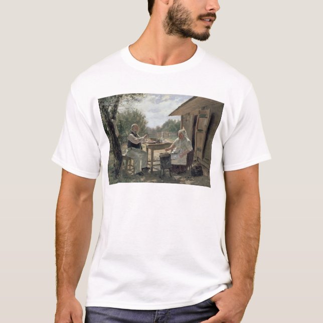 T-shirt Fabrication de la confiture, 1876 (Devant)