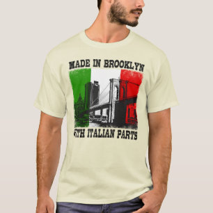 T-shirt Fabriqué à Brooklyn avec des pièces italiennes Drô