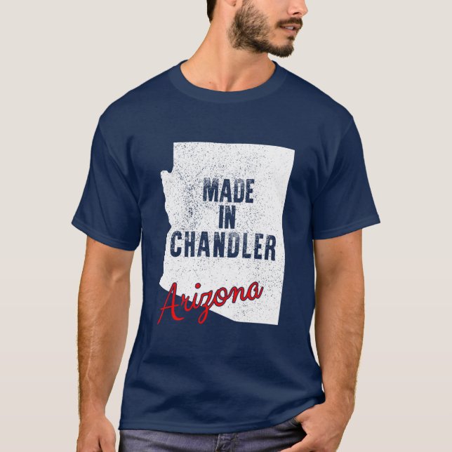 T-shirt Fabriqué à Chandler Arizona (Devant)