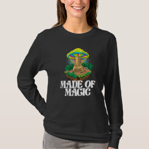 T-shirt Fabriqué à partir de champignons Femmes Magie Cha