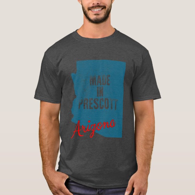 T-shirt Fabriqué à Prescott Arizona 2 (Devant)