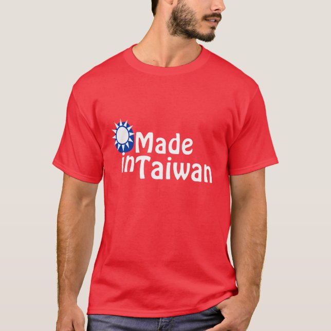 T-shirt Fabriqué à Taiwan (Devant)