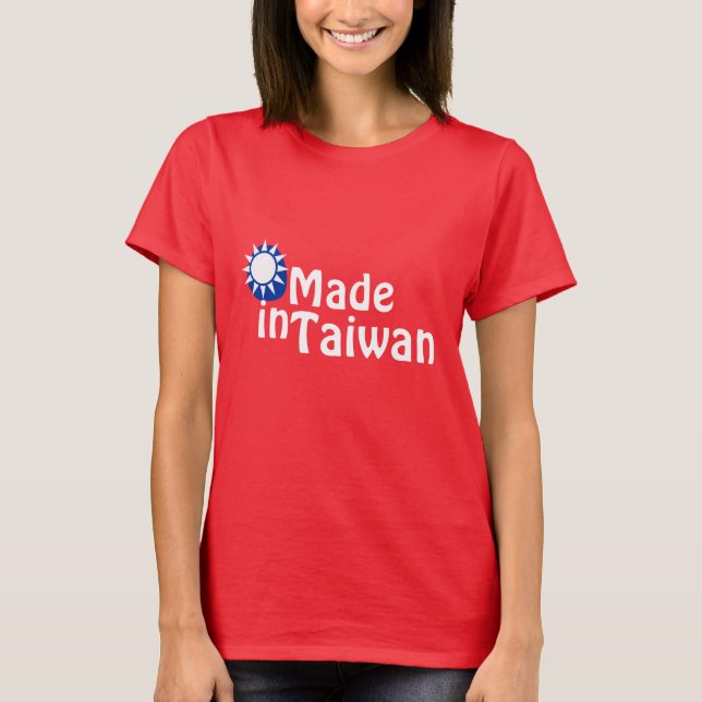 T-shirt Fabriqué à Taiwan (Devant)