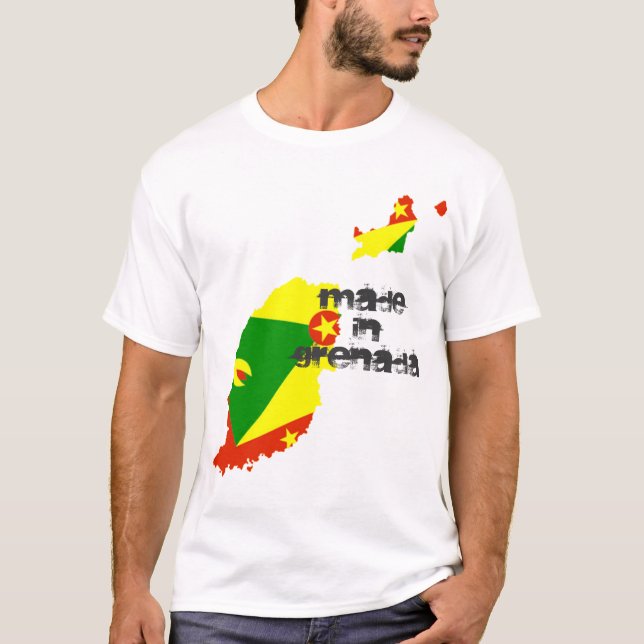 T-shirt Fabriqué au Grenada (Devant)
