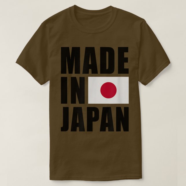 T-shirt Fabriqué au Japon (Design devant)