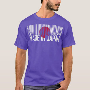 T-shirt FABRIQUÉ AU JAPON Indicateur Code barre