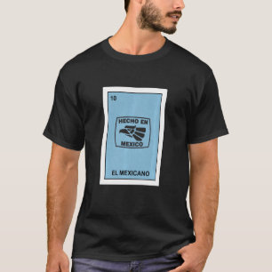 T-shirt Fabriqué au Mexique Aigle Aztèque Lotterie Mexica