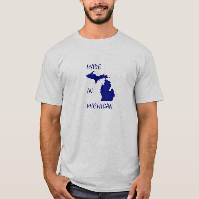 T-shirt fabriqué au Michigan (Devant)
