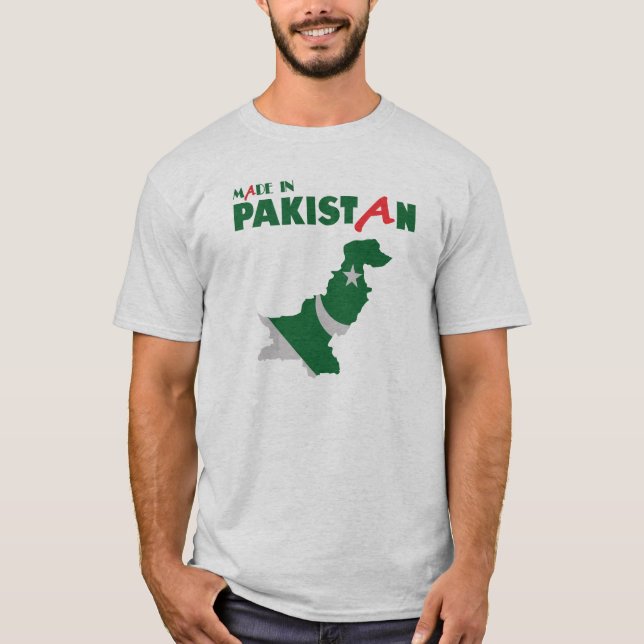 T-shirt Fabriqué au Pakistan (Devant)