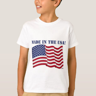 T-SHIRT FABRIQUÉ AUX ÉTATS-UNIS!