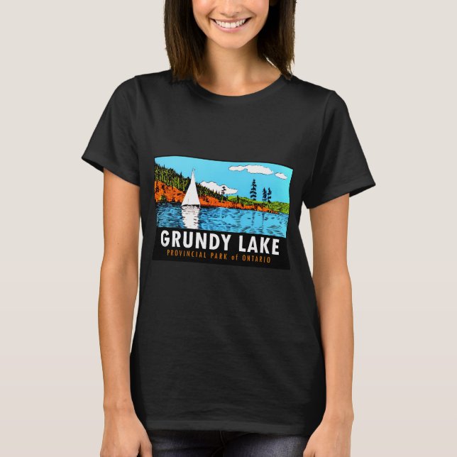 T-shirt Fabriqué dans le Michigan (Devant)