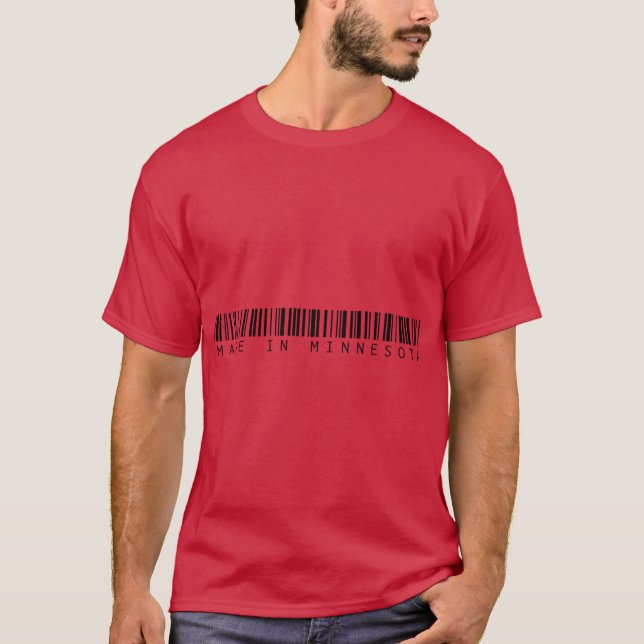 T-shirt Fabriqué dans le Minnesota 1 (Devant)
