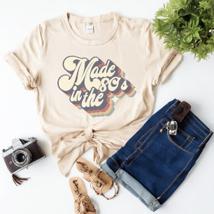 T-shirt Fabriqué Dans Les Années 80 Retro Funny Vintage
