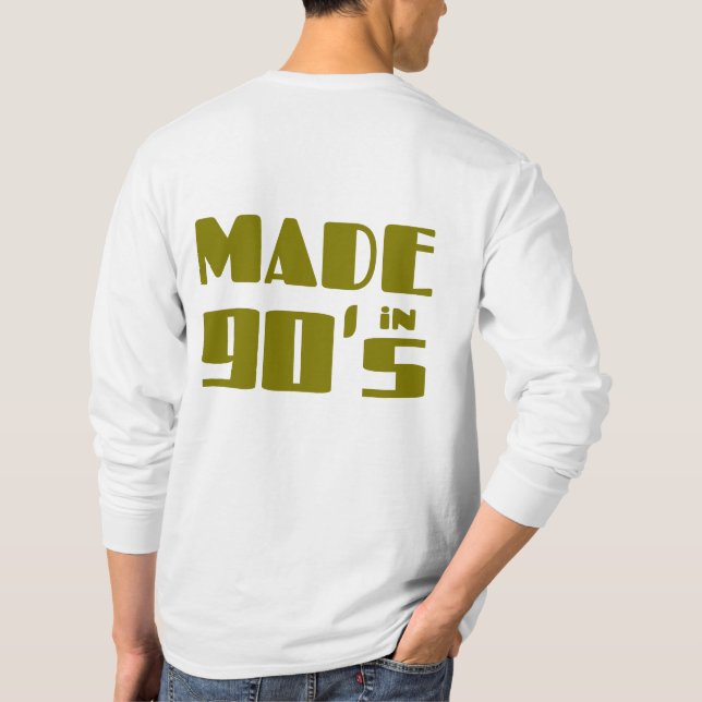 T-shirt Fabriqué dans les années 90 (Dos)
