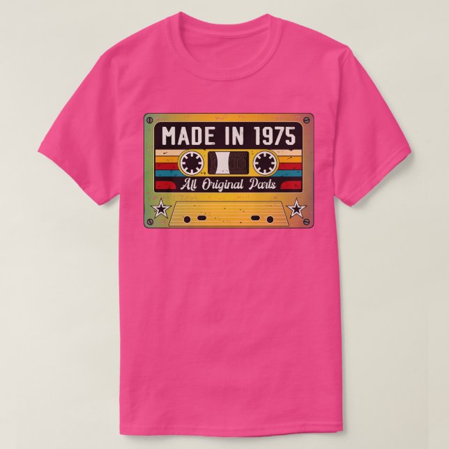 T-shirt Fabriqué en 1975 (Design devant)