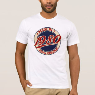 T-shirt Fabriqué En 1980
