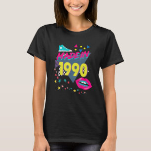 T-shirt Fabriqué En 1990 32e anniversaire 80s 90s 1990s 19