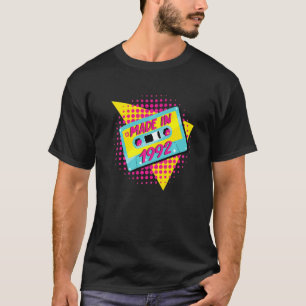 T-shirt Fabriqué En 1992 30e anniversaire 80s 90s 1990s 19