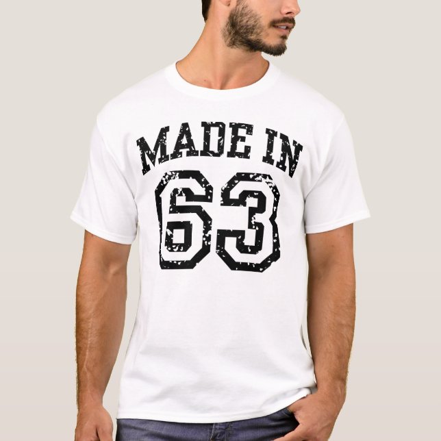 T-shirt Fabriqué En 63 (Devant)