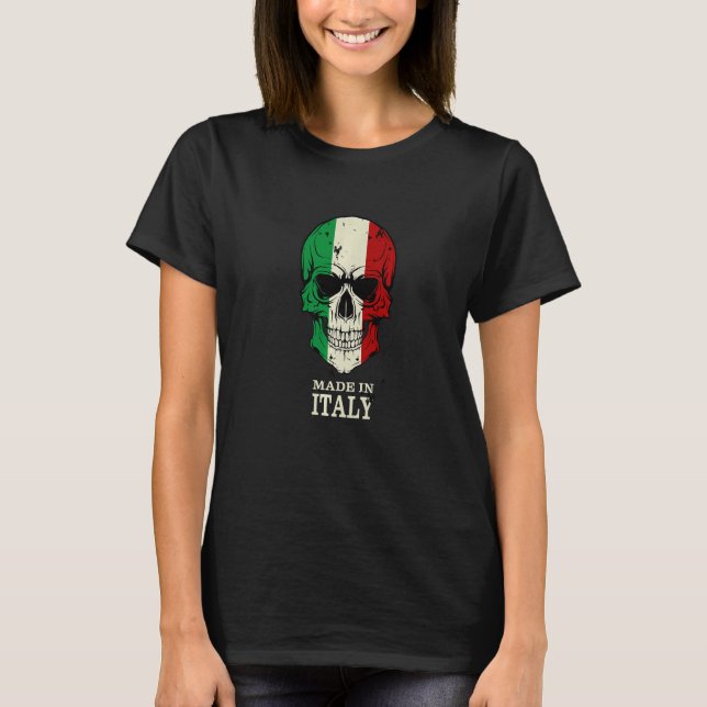 T-shirt Fabriqué En Allemagne Drapeau Allemand Cool Illust (Devant)