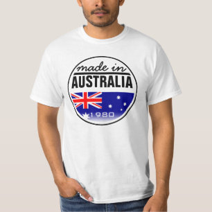 T-shirt Fabriqué… en "Australie "