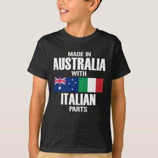T-shirt Fabriqué en Australie avec des pièces italiennes
